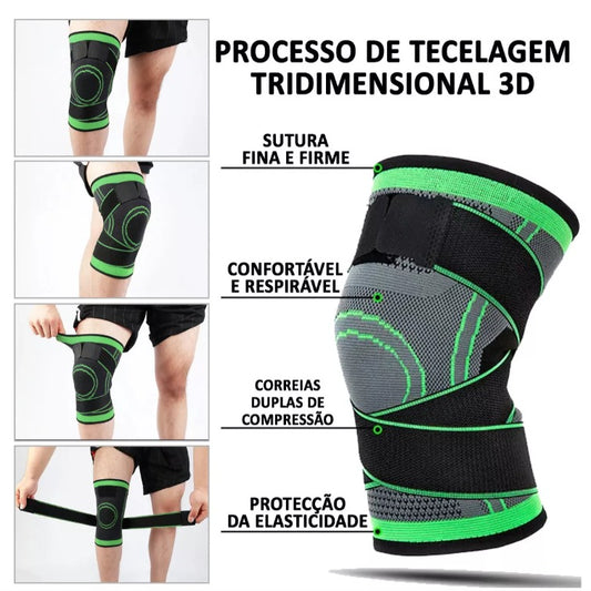 Pack 2 Rodillera De Compresion Ajustable